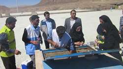 همکاری مرکز بهداشت شهرستان سمنان در برگزاری مانور دفاع از مقر در تاسیسات شماره 3 شهید سلیمانی سازمان آب و فاضلاب استان سمنان