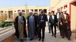 حضور نماینده ولی فیقه در استان سمنان در پردیس آموزشی پژوهشی دانشگاه علوم پزشکی استان سمنان