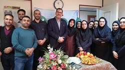 مراسم گرامیداشت روز حسابدار در بیمارستان معتمدی برگزار شد