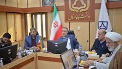 حضور رئیس دانشگاه علوم پزشکی استان سمنان در جلسه کمیسیون دانشجویی استان سمنان