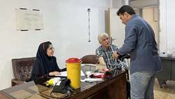 انجام طرح غربالگری دیابت و فشار خون در اداره آب و فاضلاب شهرستان گرمسار