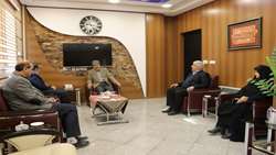 دیدار مدیر عامل شرکت مخابرات استان سمنان با رئیس دانشگاه علوم پزشکی استان سمنان