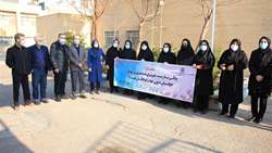 جلسه آموزشی سیزدهمین بسیج ملی آموزش همگانی تغذیه در شهرستان گرمسار