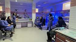 برگزاری راند آموزشی در NICU با موضوع تفسیر ABG نوزادان بستری در بیمارستان امیرالمومنین (ع)