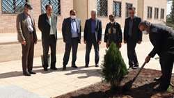 غرس نهال، هدیه خانواده بزرگ دانشگاه به طبیعت