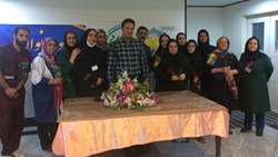 مراسم گرامیداشت روز کار و کارگر با حضور از بهکاران بیمارستان معتمدی برگزار شد