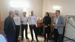 بازدید سرپرست مرکز اورژانس پیش بیمارستانی و مدیر حوادث و مدیر امور آموزشی دانشگاه از پایگاه آموزشی اورژانس پیش بیمارستانی