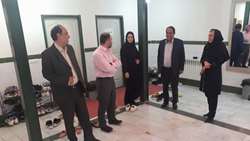 بازدید معاون دانشجویی و فرهنگی دانشگاه از دانشکده های تغذیه و علوم غذایی آرادان