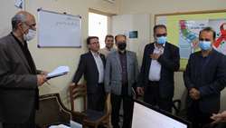 بازدید و نظارت عالیه معاون بهداشتی دانشگاه از شهرستان گرمسار