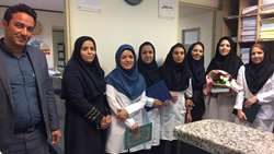 بزرگداشت روز مدارک پزشکی در بیمارستان معتمدی گرمسار