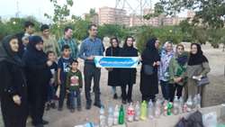 برگزاری برنامه فرهنگی اموزشی  در پارک شقایق سمنان