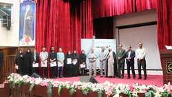 تقدیر از مقام آوران جشنواره قرآنی و برگزیدگان طرح خانه های نورانی ( ویژه ماه مبارک رمضان )