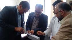 نظارت عالیه معاون بهداشتی دانشگاه از حوزه سلامت شهرستان آرادان