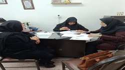 بازدید حوزه اجتماعی دانشگاه از موسسات خیریه شهرستان سمنان