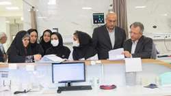 بازدید اعضای هیات بورد رشته تخصصی از گروه داخلی دانشگاه علوم پزشکی استان سمنان