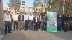 همایش پیاده روی کارکنان شبکه بهداشت و درمان شهرستان گرمسار برگزار شد