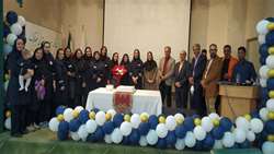 برگزاری جشن روز پرستار، تودیع معارفه مدیر مالی و تقدیر از بازنشستگان در بیمارستان امیرالمومنین (ع)