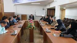 جلسه هیات رئیسه دانشگاه علوم پزشکی استان سمنان در پردیس آموزشی پژوهشی دانشگاه برگزار شد