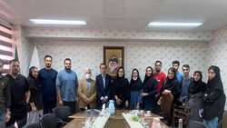 نشست صمیمی دانشجویان پزشکی با اعضای کمیته اعتبار بخشی دانشکده پزشکی 