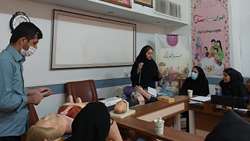 کارگاه احیای قلبی ریوی در شهرستان گرمسار برگزار شد