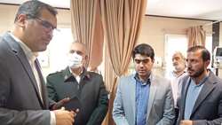 بازدید رئیس دادگستری و دادستان گرمسار از بیمارستان معتمدی