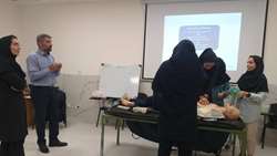 دوره آموزشی احیای قلبی تنفسی (CPR)در مرکز آموزشی، پژوهشی و درمانی کوثر