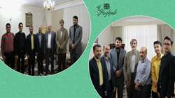 دیدار دکتر قدس با ایثارگرانی از دانشگاه به مناسبت گرامیداشت هفته دفاع مقدس