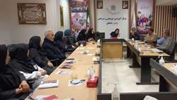 مانور دور میزی مدیریت بحران با موضوع انبوه مصدومان با مسمومیت شیمیایی در بیمارستان ولایت برگزار شد