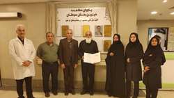 اهدا مبلغ 3 میلیارد ریال به موسسه خیریه بیمارستان کوثر سمنان