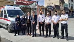 بازدید عیدانه رئیس دانشگاه از مراکز بهداشتی و پایگاه های اورژانس شهرستان های سرخه و سمنان 