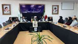 نشست مدیر شبکه بهداشت و درمان دامغان با مسئولان شهر دیباج