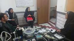  بازدید سرپرست گروه سلامت کار معاونت بهداشتی دانشگاه از شرکت اندازه گیری آوای سلامت ایمن اندیشان پارس 