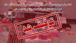 کشف و ضبط بیش از 600 قلم کالای آرایشی قاچاق از یک فروشگاه در شهرستان سمنان