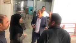 بازدید معاون فرهنگی و دانشجویی از سلف، خوابگاه‌ها و اماکن ورزشی دانشگاه