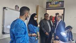 بازدید مسئولان شهرستان دامغان از طرح جهادی دندانپزشکی در دروار