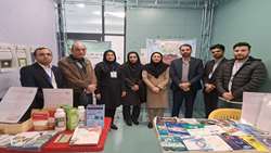 برپایی غرفه دستاوردهای فناورانه دانشگاه علوم پزشکی استان سمنان در نمایشگاه هفته پژوهش و فناوری دانشگاه سمنان