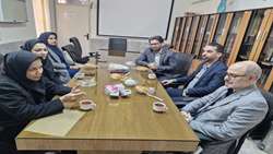 بازدید مشاور معاون تحقیقات و فناوری وزارت بهداشت از مرکز تحقیقات توانبخشی عصبی عضلانی
