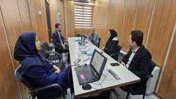 بازدید سرزده مشاور معاون تحقیقات و فناوری وزارت بهداشت از معاونت تحقیقات و فناوری دانشگاه همزمان با هفته پژوهش و فناوری