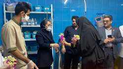 حضور میدانی رئیس دانشگاه علوم پزشکی استان سمنان در مراکز بهداشتی و درمانی شهرستان گرمسار