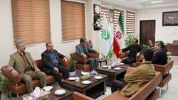 دیدار دکتر قدس رئیس دانشگاه با مدیرکل دیوان محاسبات استان سمنان
