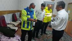 بازدید رئیس اورژانس پیش بیمارستانی و مدیریت حوادث دانشگاه ازپایگاه های اورژانس پیش بیمارستانی شهرستان دامغان
