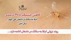 کاهش چشمگیر ۹۹/۵ درصدی ابتلا به سالک در دامغان طی چهار سال اخیر / روند نزولی ابتلا به سالک در دامغان ادامه دارد