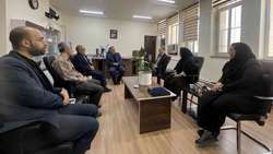 دیدار سرپرست شبکه بهداشت و درمان دامغان و رئیس بیمارستان ولایت با مسئولان دستگاه قضایی 
