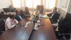 بازدید معاون فرهنگی دانشجویی دانشگاه از دانشکده تغذیه و علوم غذایی مستقر در آرادان