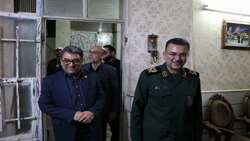بازدید رئیس دانشگاه علوم پزشکی استان سمنان و فرمانده سپاه استان از خانواده ها و فرزندان نفس