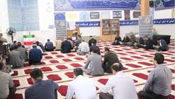 مراسم یادبود جان‌باختگان حادثه سرویس دانشجویی در دانشگاه علوم پزشکی استان سمنان برگزار شد 
