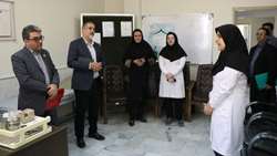 بازدید سرپرست دانشگاه از مرکز خدمات جامع سلامت شهری حضرت رقیه (س) گلستان سمنان