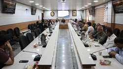 اولین نشست خبری دکتر علی رشیدی پور رئیس دانشگاه با اصحاب رسانه استان سمنان برگزار شد