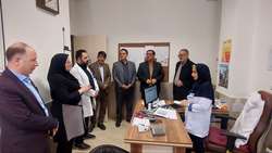 بازدید مسئولان دانشگاهی و شهرستانی از مراکز بهداشتی شهرستان دامغان