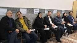 حضور نماینده های دانشگاه علوم پزشکی استان سمنان در میز خدمت
